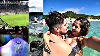 MI EX ME INVITA A BRASIL  VLOG EN EL ESTADIO MARACANÁ, PLAYAS, ACUARIO Y MÁS