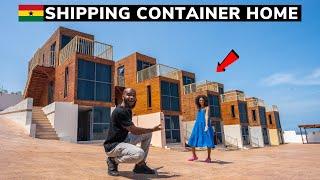 Inside the Ultra-Modern Shipping Container Homes of Ghana!