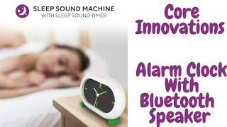 Baby Soother // Core Innovations Galileo Alarm Clock And Bluetooth Speaker