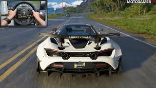 The Crew Motorfest - 2019 Liberty Walk McLaren 720S Spider | Thrustmaster EVO Racing 32R Gameplay