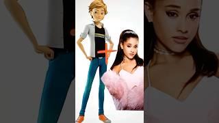 Adrien's Transformation Into Ariana Grande #transformation #digitalart #glowup #art #artist #shorts