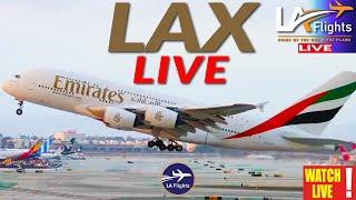 LAX LIVE: LOS ANGELES INTERNATIONAL AIRPORT | LAX Plane Spotting