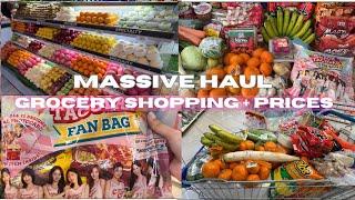 Grocery Vlog Ph | Massive hauls at SM Supermarket and Landers + Prices | Relaxing ASMR