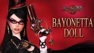 I made a CUSTOM BAYONETTA Doll!  ( and she's ready to slay! )