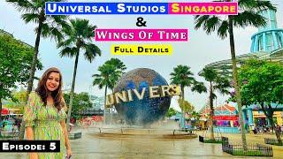 Universal Studios Singapore | Top 10 rides at Universal Studios Singapore | Wings Of Time | Sentosa