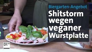 Biergarten bietet vegane Wurstplatte und erntet Shitstorm | BR24