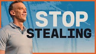 Do Not Steal | God’s Top Ten | 10 Commandments | Aaron Burke Sermon