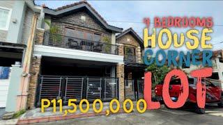 FOR SALE • 4 Bedrooms House  Corner Lot | Near Evia Daang Hari @nov9tv #fullyfurnishedhouse