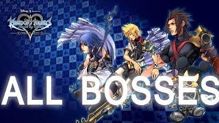 Kingdom Hearts Birth by Sleep: All Bosses (PS3 1080p)