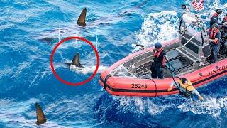 US Coast Guard Encounters SHARKS and Then THIS HAPPENED...