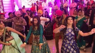 Wedding performance on punjabi songs