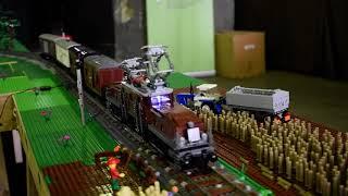 LEGO 10277 with Cargo Train
