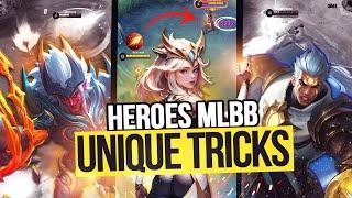 TOP 10 UNIQUE TIPS & TRICKS TUTORIAL BY RENYAAA MOBILE LEGENDS