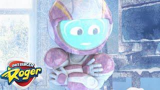 Space Ranger Roger's Icy Mission in the Air Ducts! | Funny Kids Cartoon Video