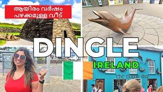 Exploring Dingle Ireland മലയാളത്തിൽ .Travel guide ! Town centre tour. Irish village