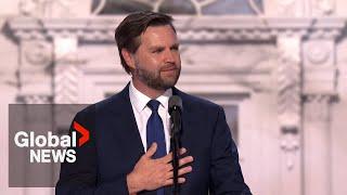 J.D. Vance speech: Trump’s VP pick officially accepts nomination at 2024 RNC | FULL