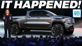 GM CEO Reveals ALL NEW $15,000 Pickup Truck & SHOCKS The Entire Industry!