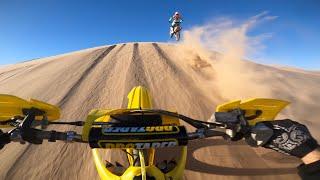 Epic Sand Dunes Freeriding (Suzuki RM250 & KTM350)