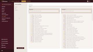 How to set scan profiles with Steampunk Spotter