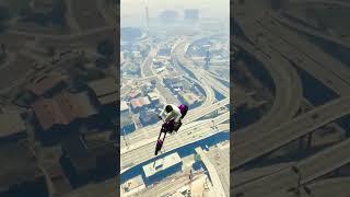 FRANKLIN BIKE JUMP FROM HIGEST BUILDING #shorts #monsterrxgaming