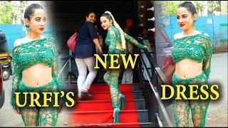 Urfi Javed Raises Eyeballs Wearing New Green Rope Sports Net Outfit
