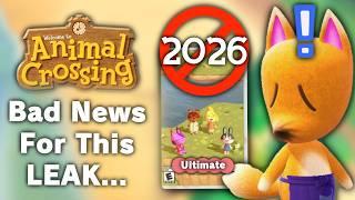 Bad News For THIS Animal Crossing Leak... Here's Why