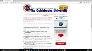 FREE ACCESS to The Quickbooks University!
