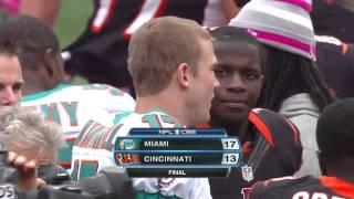 NFL on CBS Ending - Bengals Dolphins