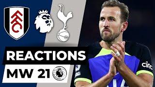 KANE GETS 266TH GOAL FOR SPURS IN CRUCIAL WIN! | Fulham 0 - 1 Tottenham | Match Reaction