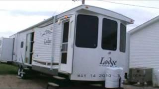 2011 Wildwood Lodge 403FB Bunkhouse Travel Trailer by Forest River Inc