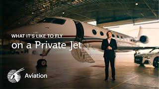 Ever wondered what it’s like to fly in a private jet? (4K)