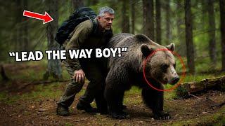 Ranger Follows Crying Mama Bear Into Forest. What He Discovers Leaves Him Sobbing!