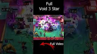 Full void 3 Star  #dtcl #teamfightactics #tft
