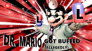 Smash Bros Ultimate - Dr. Mario got BUFFED (ALLEGEDLY)