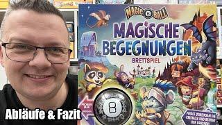 Magische Begegnungen - Brettspiel - mit Magic 8 Ball (Mattel)