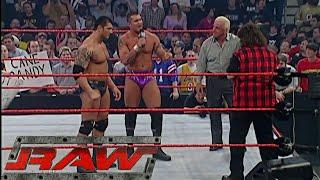 Randy Orton & Mick Foley Segment (The Rock Returns) RAW Mar 01,2004