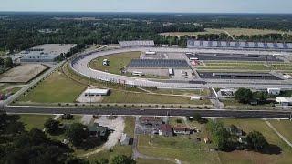 Darlington Raceway sits empty ahead of NASCAR's return to racing