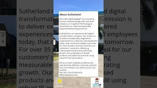 Sutherland Hiring For International Voice | Immediate Joiners Only l LocalJob India