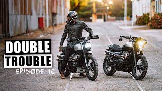 2 Street Scramblers a Train Yard and ONE CRANKY OLD GUY | Exploring Melbourne MotoVlog S3E10