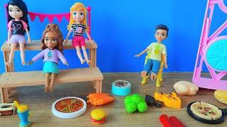 Survivor Çok Açız Yemek Açık Artırma Yapıyoruz Polly Pocket Barbie