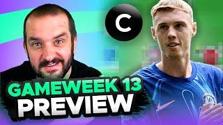 BEST CAPTAIN  | FPL GAMEWEEK 13 PREVIEW | Fantasy Premier League Tips 2024/25