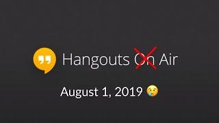 Hangouts on air is going away August 1, 2019. Alternatives?