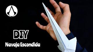 Diy: Cómo hacer una hoja oculta de Assassins Creed con papel. Papiroflexia De Papel