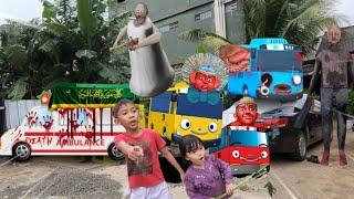 BUS TAYO HANTUE BANGKUIT DARI KUBURRR | GRANYY DAN GRANPAA KELUAR DARI GAME | ONDEL BOCIL