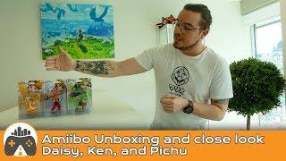 [Amiibo] Daisy, Ken, and Young Link - Unboxing and comparison