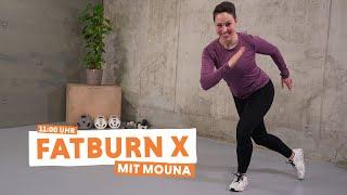 fatburn x mit Mouna | FitX-Kurse für zu Hause | classx at home