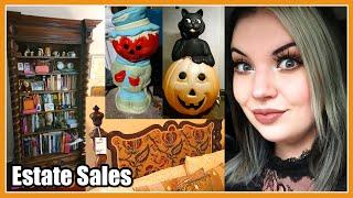 Come Estate Sale Shopping With Me! + Showing My Finds!