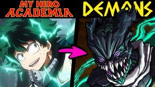 What if MY HERO ACADEMIA HEROES Were DEMONS?! (Lore & Speedpaint)