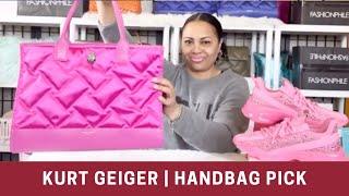 Kurt Geiger London Recycled Quilted Shopper Tote Bag | LVLUXEGIRL | HANDBAG FAVORITE | #kurtgeiger