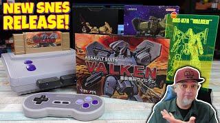 It's Amazing To Open A NEW SNES Game! Assault Suits Valken Collector's Edition Unboxed!